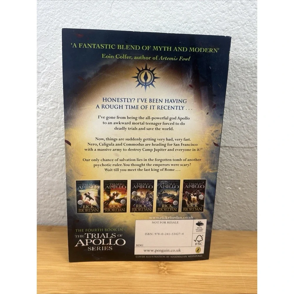 The Trials of Apollo 4. The Tyrant's Tomb  |  Rick Riordan